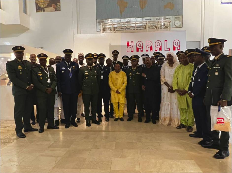 La visite de la 2ème promotion de l’école supérieure de guerre à la RTS